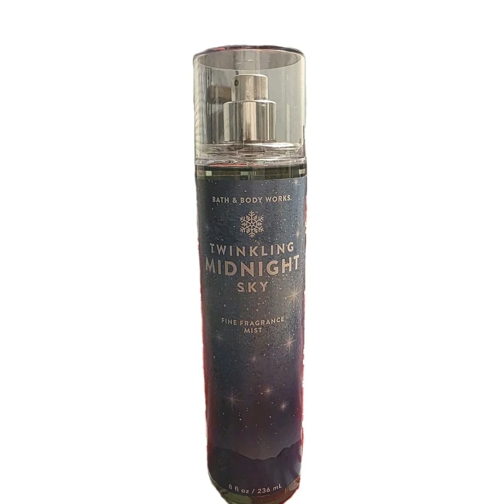 BATH & BODY WORKS TWINKLING MIDNIGHT SKY FINE FRAGRANCE BODY MIST SPRAY 8 oz NEW